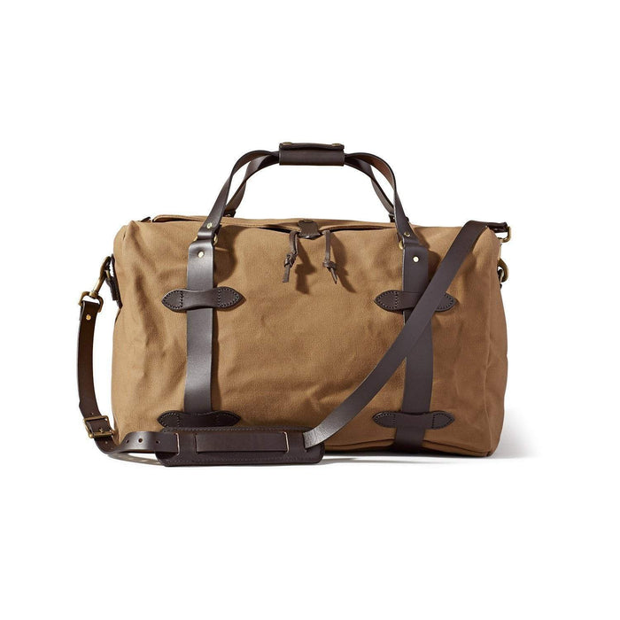 Medium Rugged Twill Duffle Bag, Tan-Tasker-Filson 1897-Motorious Copenhagen