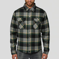 Memphis Rider Shirt, Emerald Green-Skjorter-Rokker Company-Motorious Copenhagen
