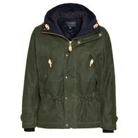 Mountain Jacket, Wool padding lining, Dark Green-Jakker-Manifattura Ceccarelli-Motorious Copenhagen