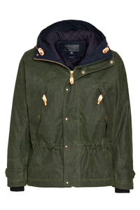 Mountain Jacket, Wool padding lining, Dark Green-Jakker-Manifattura Ceccarelli-Motorious Copenhagen