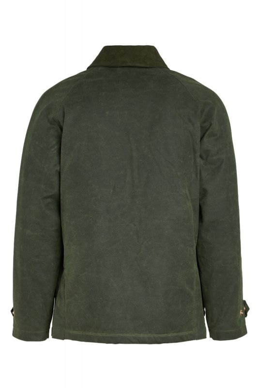New Caban, Wool padding lining, Dark Green-Jakker-Manifattura Ceccarelli-Motorious Copenhagen