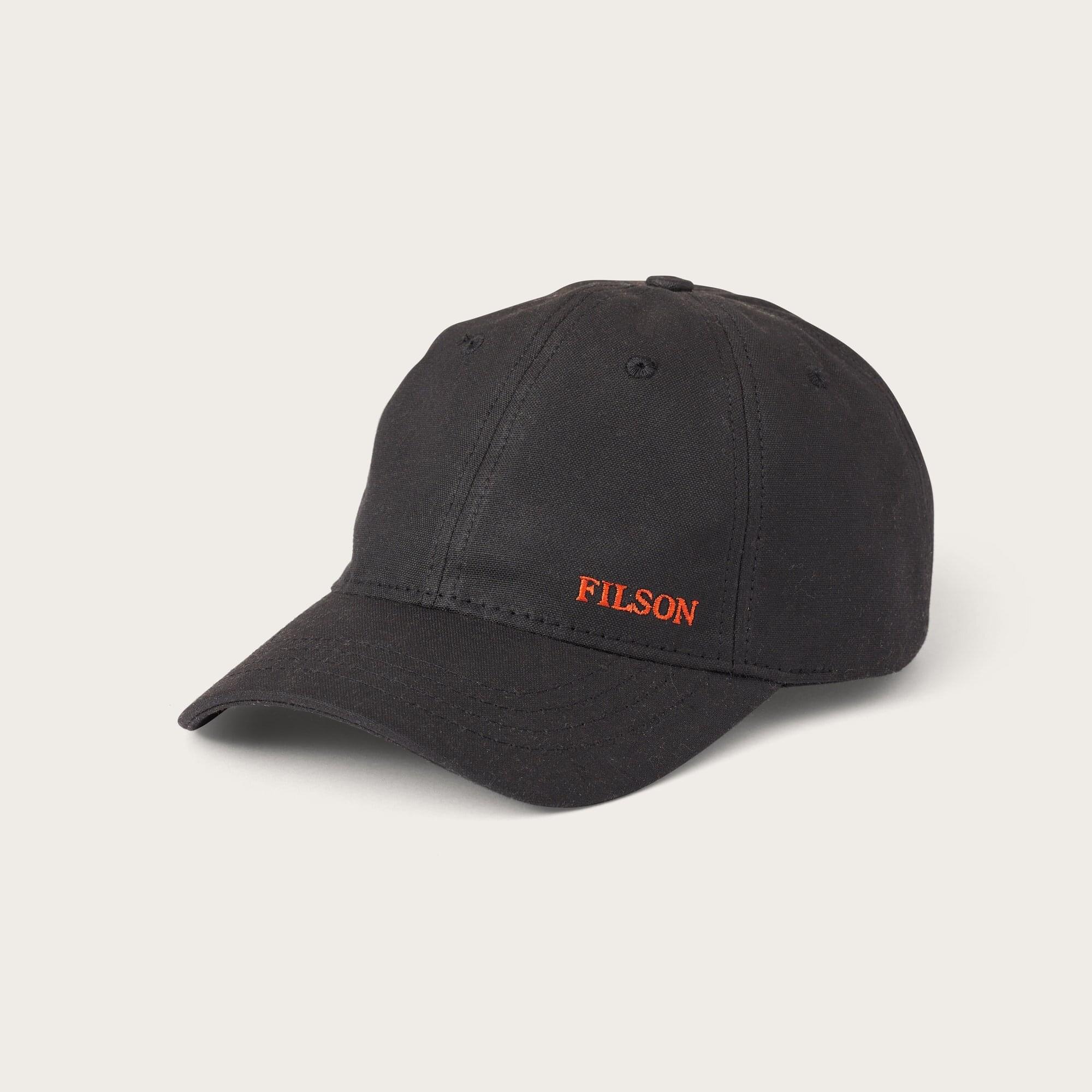 Oil Tin Low-profile Cap, Black-Hatte og Caps-Filson 1897-Motorious Copenhagen