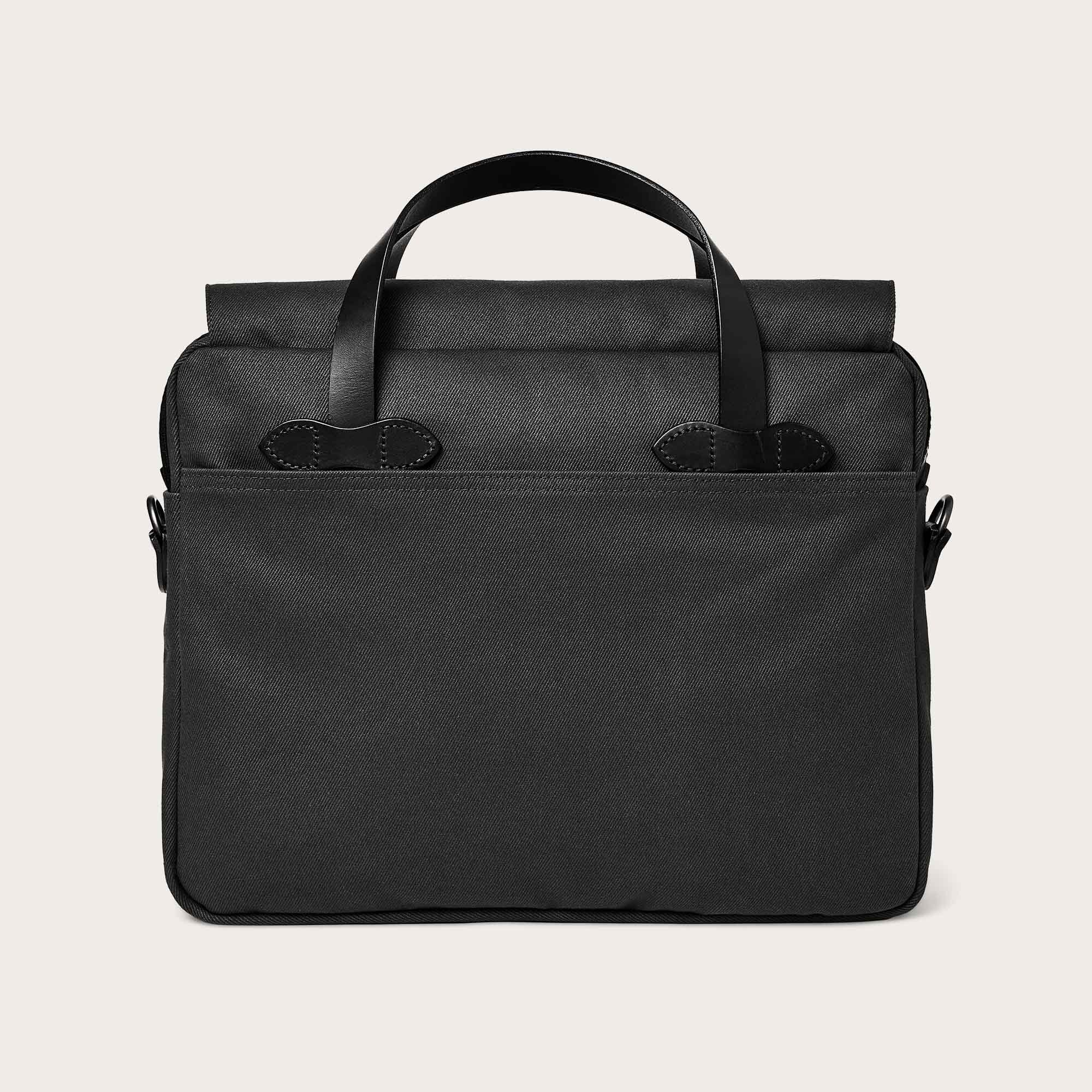 Original Briefcase, Rugged Twill, Faded Black-Tasker-Filson 1897-Motorious Copenhagen