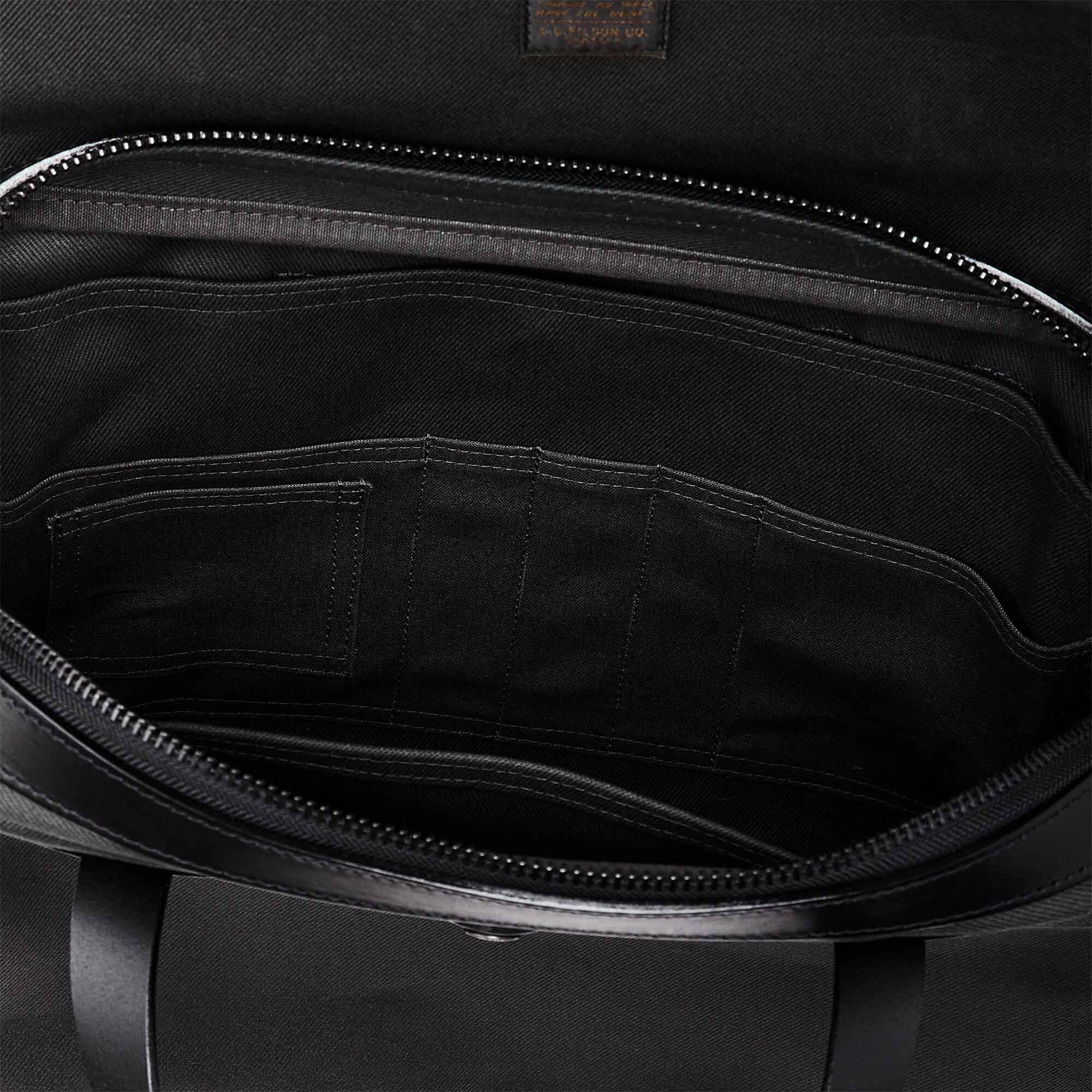 Original Briefcase, Rugged Twill, Faded Black-Tasker-Filson 1897-Motorious Copenhagen