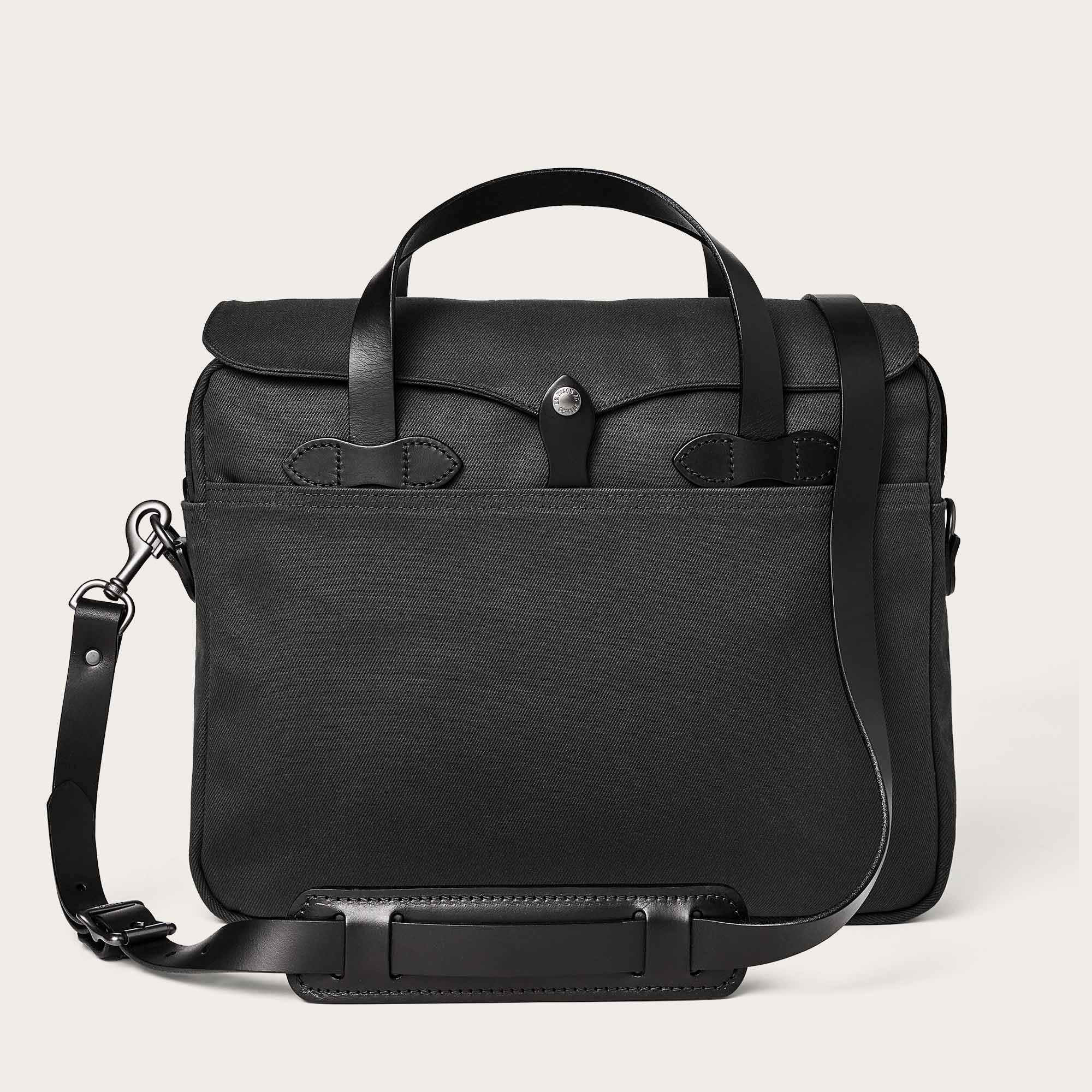 Original Briefcase, Rugged Twill, Faded Black-Tasker-Filson 1897-Motorious Copenhagen
