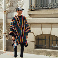 POT'CHO - poncho/tarp/blanket, multicolored-Tæpper-Kytone-Motorious Copenhagen
