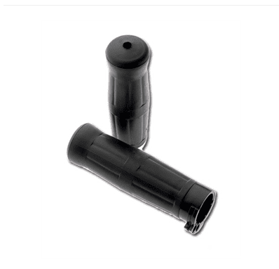 Performance Grips, Vintage Style Rubber, Black-MC reservedele-Parts-Motorious Copenhagen