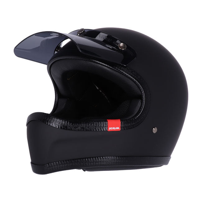 Peruna 2.0 Tarmac Helmet, Matte Black-Hjelme-Roeg-Motorious Copenhagen