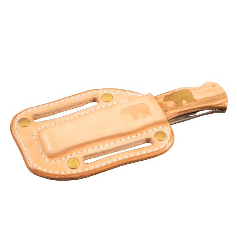 Pocket Knife with Pancake Holster, Tan-Knive og Værktøj-Ondura Durable Goods-Motorious Copenhagen