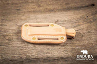 Pocket Knife with Pancake Holster, Tan-Knive og Værktøj-Ondura Durable Goods-Motorious Copenhagen