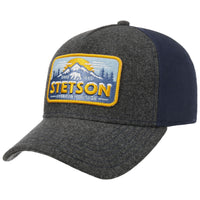 Polar Trucker Cap, Grey/Blue-Hatte og Caps-Stetson-Motorious Copenhagen