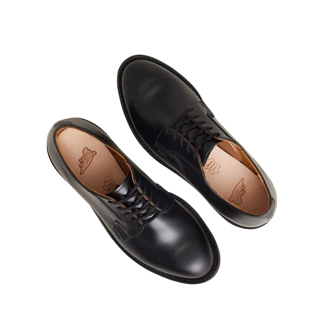 Postman Oxford Shoe, Black Chaparral Leather, Style no. 101-Sko og støvler-Red Wing Shoes-Motorious Copenhagen