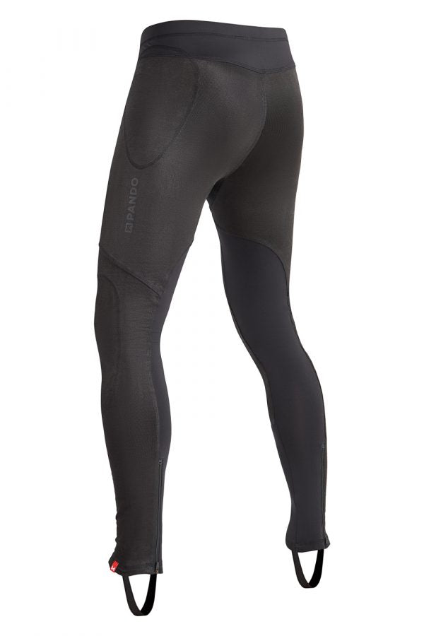 Protective motorcycle base layer pants, SKIN UH 03, Unisex, Black-Beskyttelse-Pando Moto-Motorious Copenhagen
