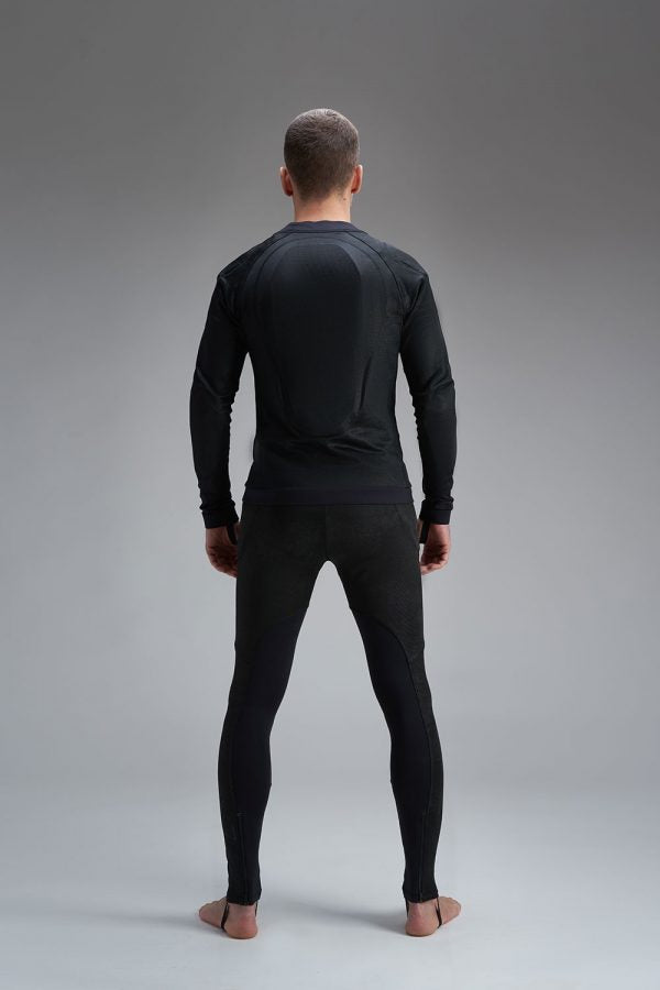 Protective motorcycle base layer pants, SKIN UH 03, Unisex, Black-Beskyttelse-Pando Moto-Motorious Copenhagen