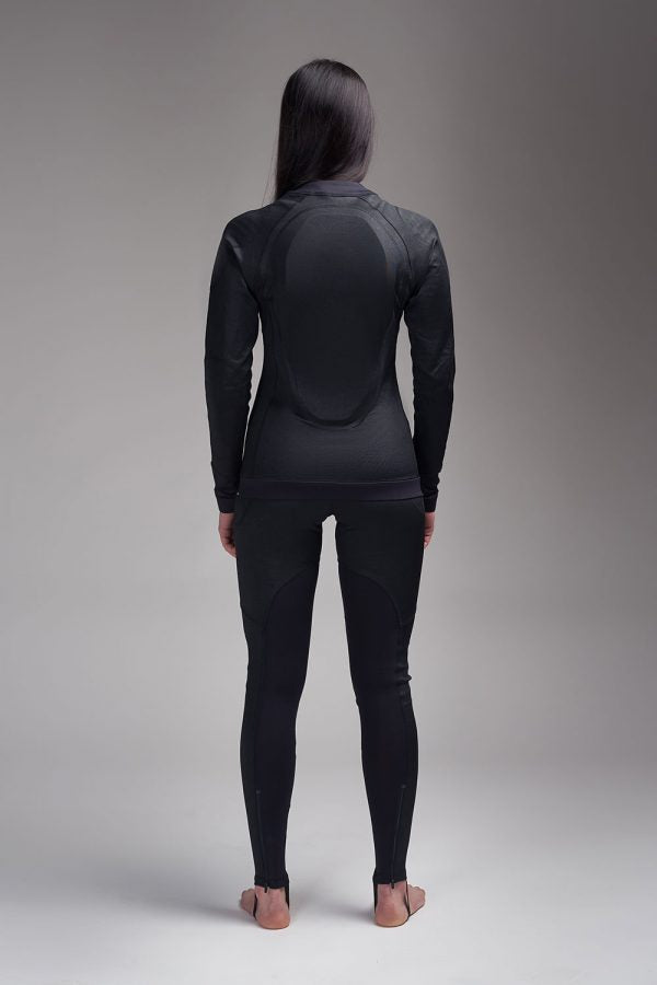 Protective motorcycle base layer pants, SKIN UH 03, Unisex, Black-Beskyttelse-Pando Moto-Motorious Copenhagen