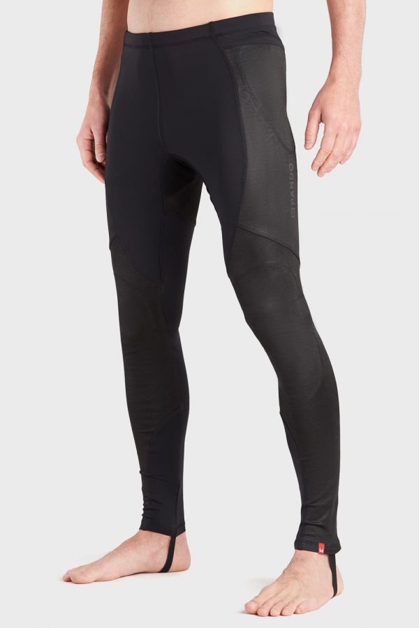 Protective motorcycle base layer pants, SKIN UH 03, Unisex, Black-Beskyttelse-Pando Moto-Motorious Copenhagen