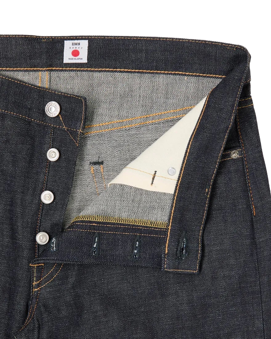 Regular Tapered Jeans, Blue, Unwashed-Bukser-Edwin-Motorious Copenhagen