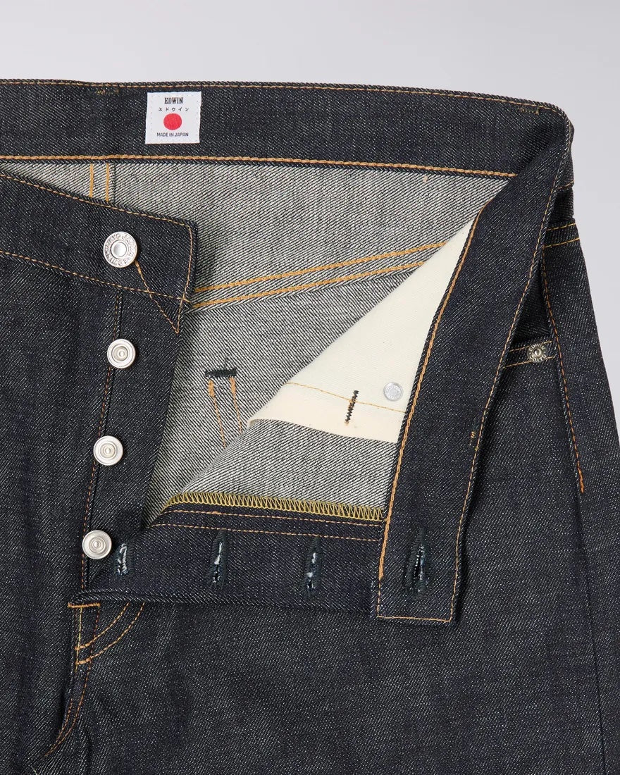 Regular Tapered Jeans, Blue - unwashed-Bukser-Edwin-Motorious Copenhagen