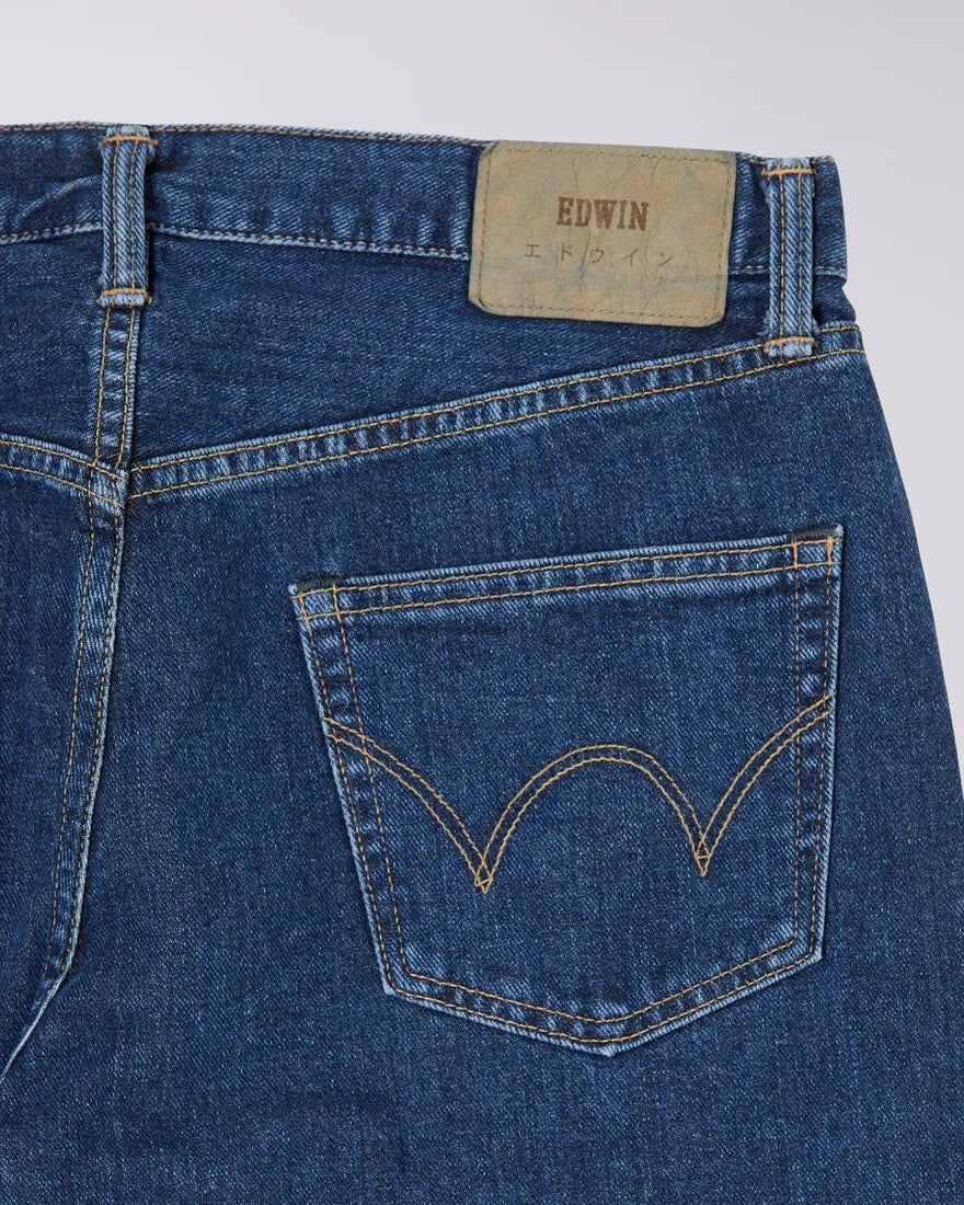 Regular tapered jeans, Blue - Akira wash-Bukser-Edwin-Motorious Copenhagen