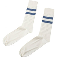 Retro Cotton sock, Cream/Heaven-Sokker-Klitmøller Collective-Motorious Copenhagen