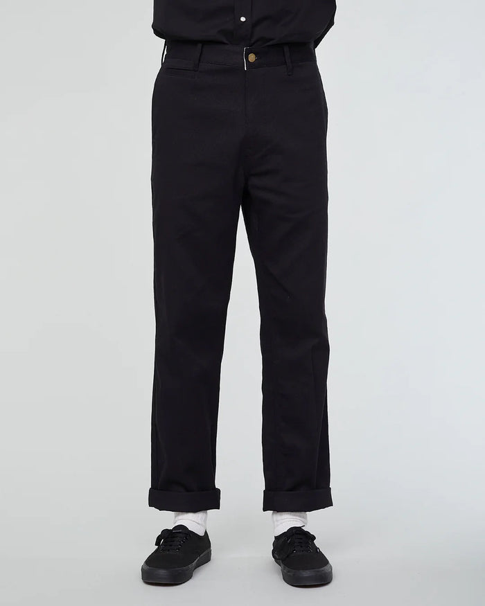 Service Chino, Utility Twill, Black-Bukser-Eat Dust-Motorious Copenhagen