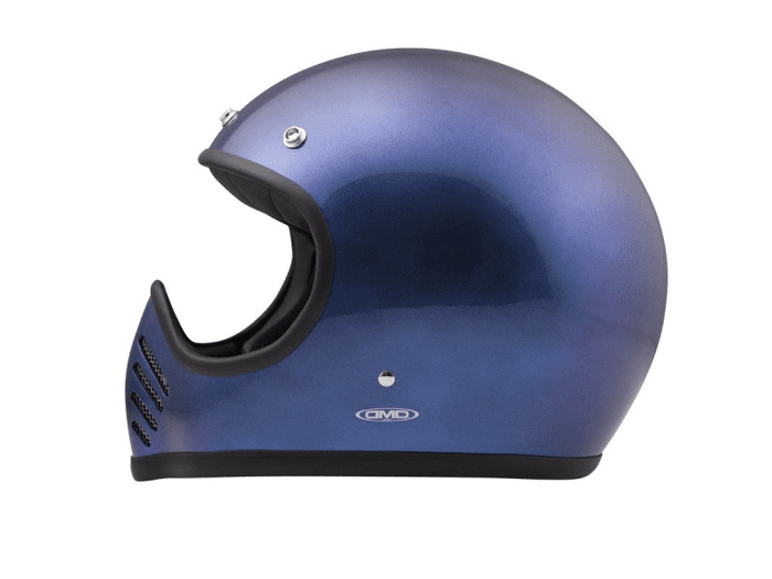 Seventyfive, Metallic Blue-Hjelme-DMD Helmets-Motorious Copenhagen