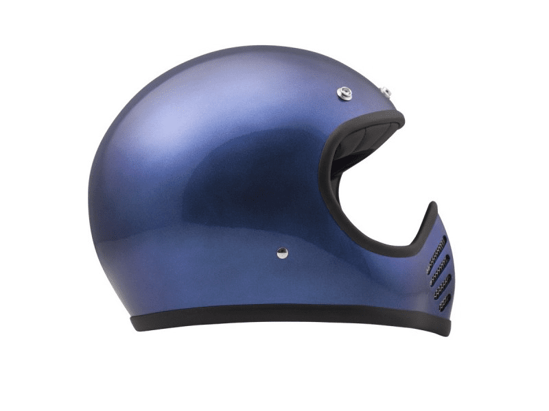 Seventyfive, Metallic Blue-Hjelme-DMD Helmets-Motorious Copenhagen