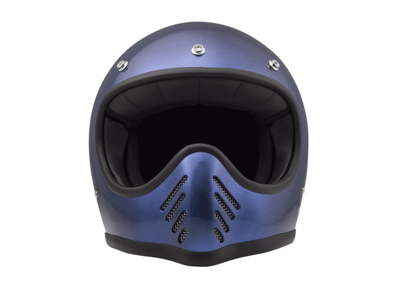 Seventyfive, Metallic Blue-Hjelme-DMD Helmets-Motorious Copenhagen