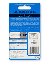 Sleep 25, sound reducing ear plugs-Beskyttelse-Crescendo-Motorious Copenhagen