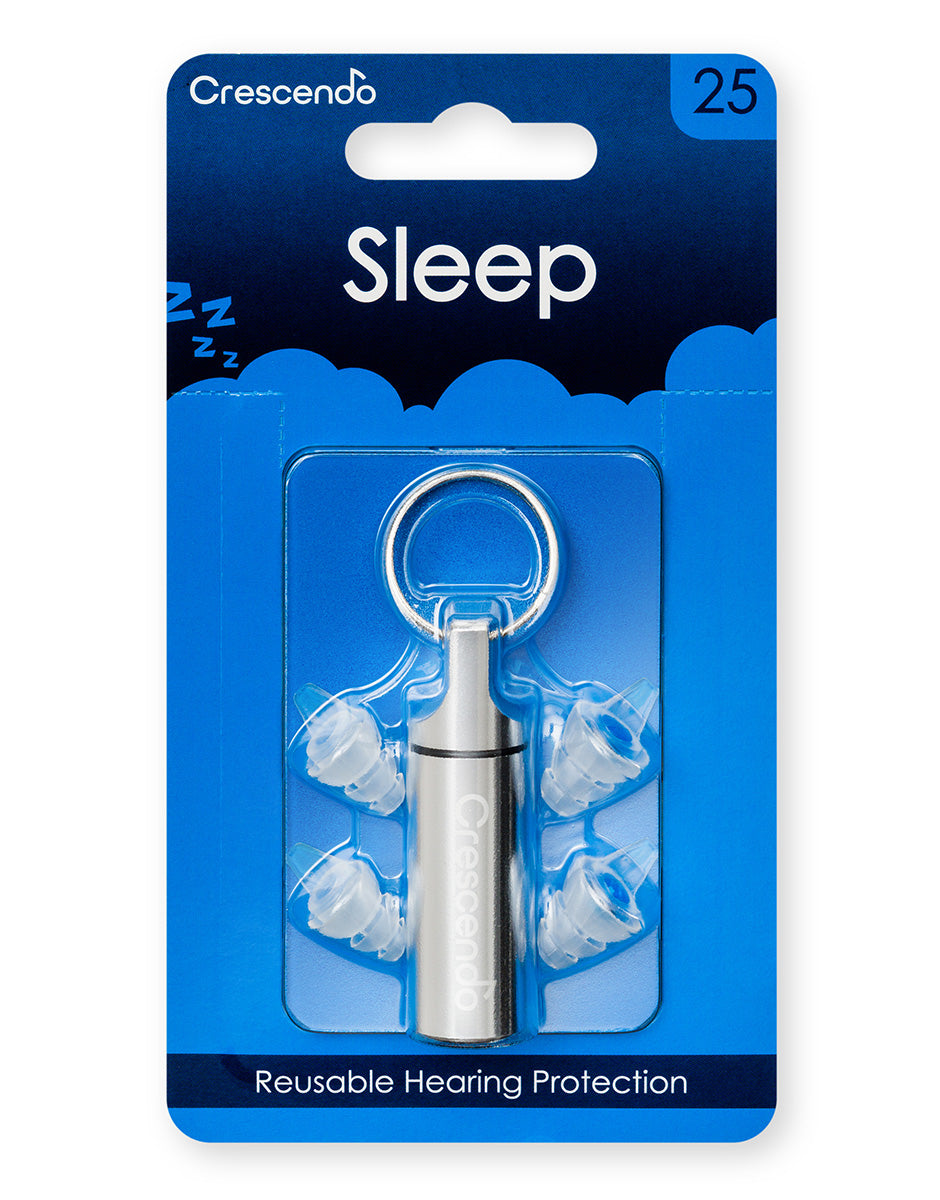 Sleep 25, sound reducing ear plugs-Beskyttelse-Crescendo-Motorious Copenhagen