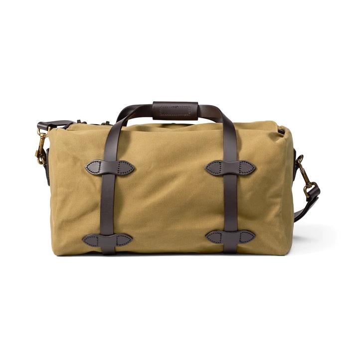 Small Rugged Twill Duffle Bag, Tan-Tasker-Filson 1897-Motorious Copenhagen