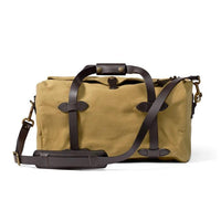 Small Rugged Twill Duffle Bag, Tan-Tasker-Filson 1897-Motorious Copenhagen