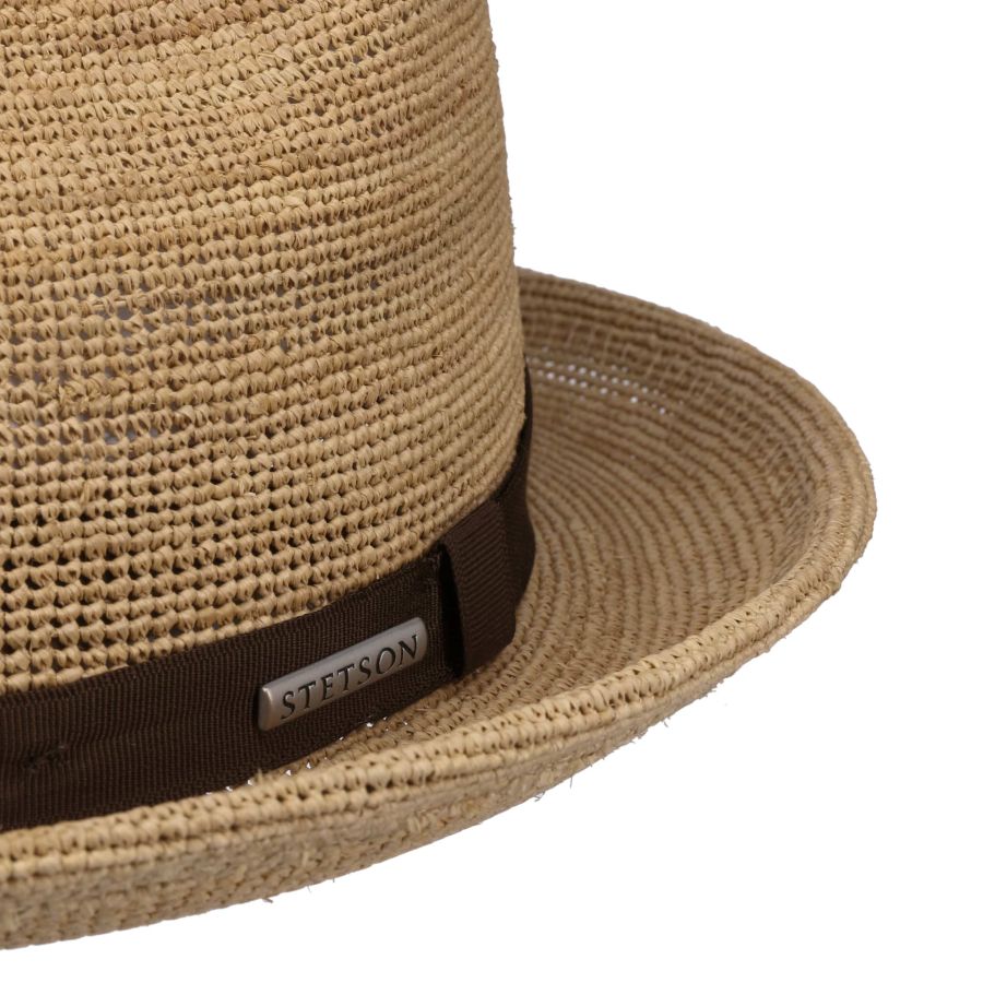 Sondova Chrochet Raffia hat, Nature-Hatte og Caps-Stetson-Motorious Copenhagen