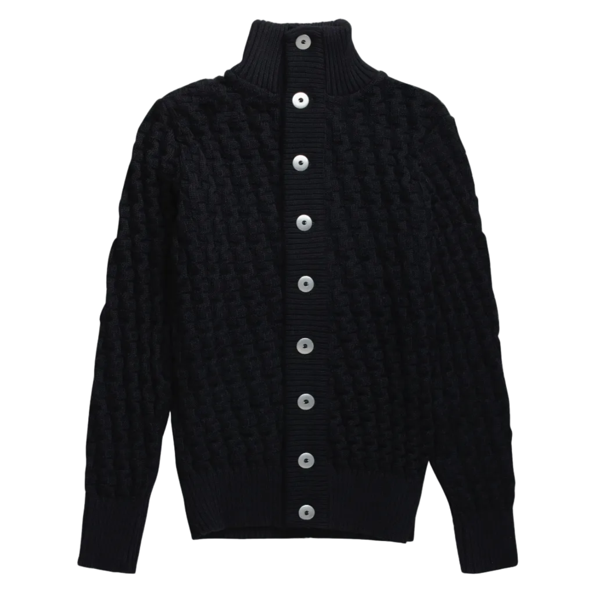 Stark Cardigan, Navy Blue-Sweatshirts-SNS Herning-Motorious Copenhagen