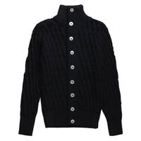Stark Cardigan, Navy Blue-Sweatshirts-SNS Herning-Motorious Copenhagen