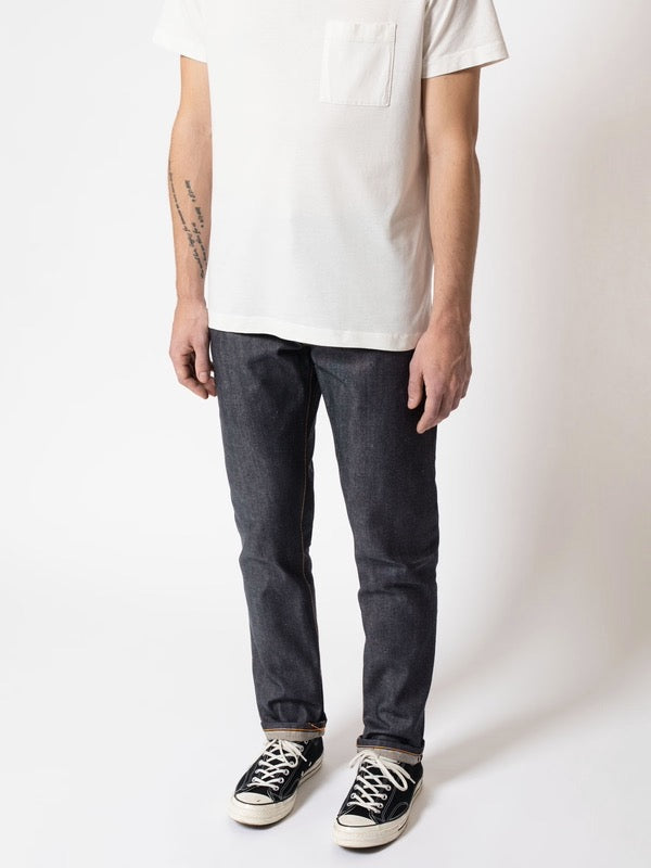 Steady Eddie II, Dry Selvage-Bukser-Nudie Jeans-Motorious Copenhagen