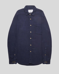 Teca shirt, Navy-Skjorter-Portuguese Flannel-Motorious Copenhagen