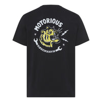 "Tiger" Motorious T-shirt, black-T-shirts-Motorious Copenhagen-Motorious Copenhagen