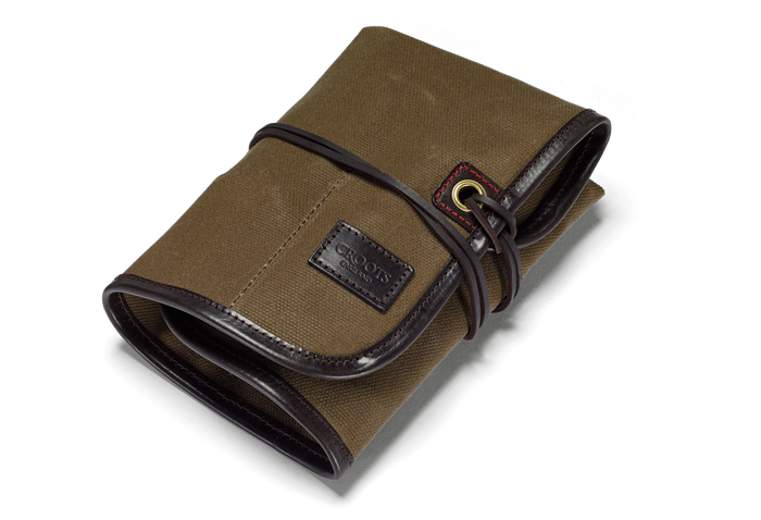Tool Roll, Waxed, Olive-Tasker-Croots England-Motorious Copenhagen