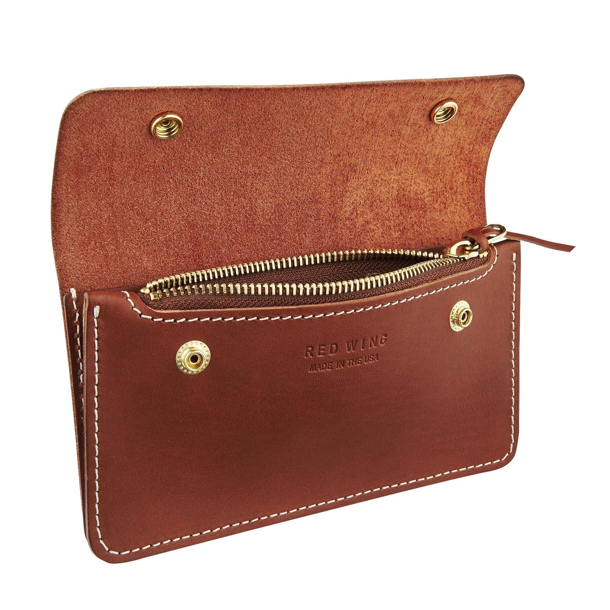 Trucker Wallet, Frontier Leather, Item no. 95007, Oro Russet-Tegnebøger-Red Wing Shoes-Motorious Copenhagen