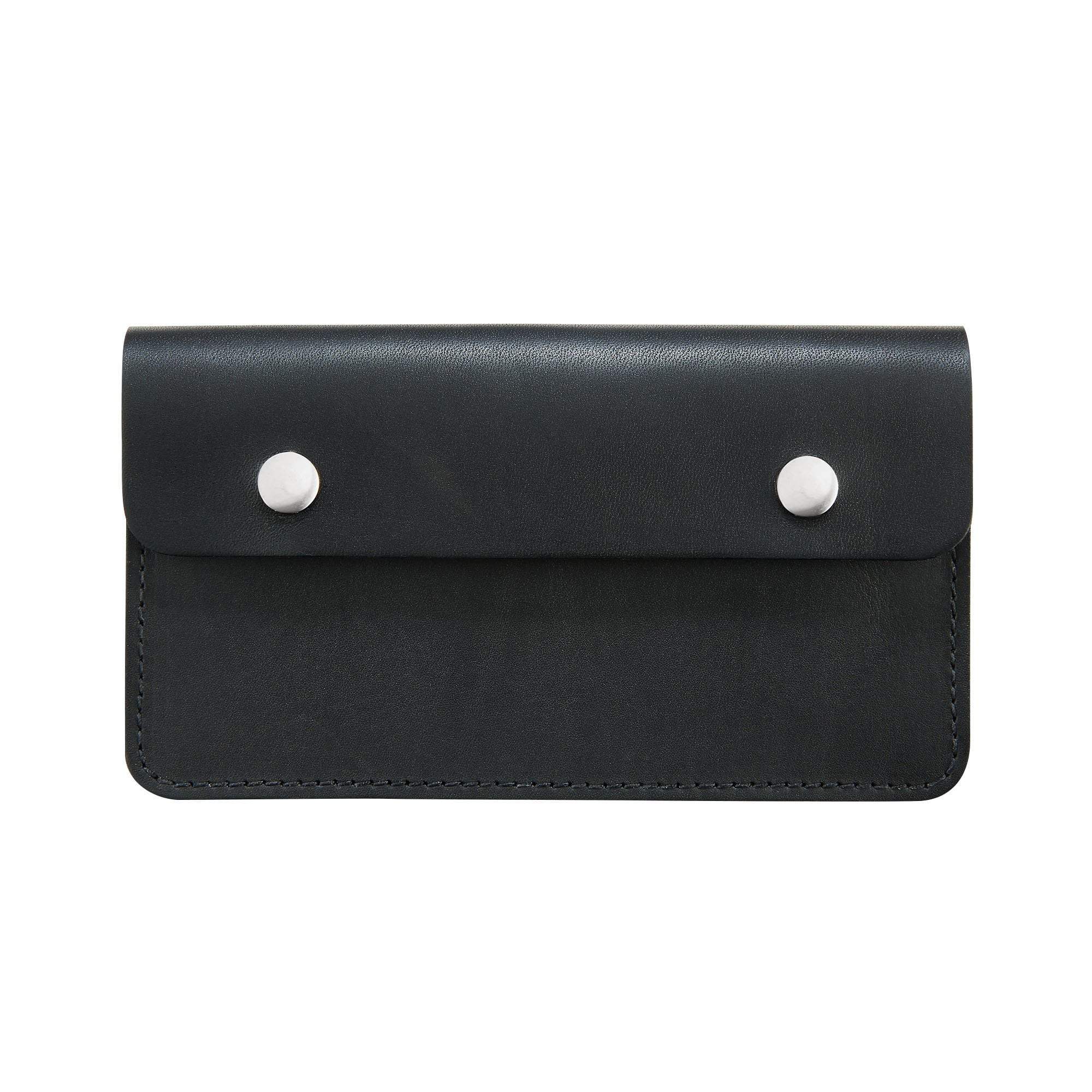 Trucker Wallet, Unisex, Frontier leather, Item no. 95015, Black-Tegnebøger-Red Wing Shoes-Motorious Copenhagen