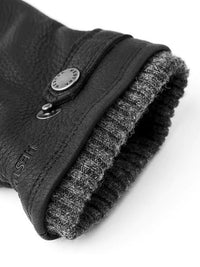 Utsjö, Leather gloves, Black-Handsker-Hestra-Motorious Copenhagen