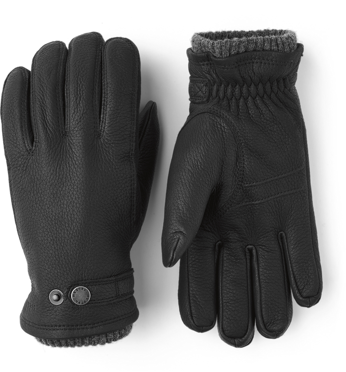 Utsjö gloves, Black-Handsker-Hestra-Motorious Copenhagen