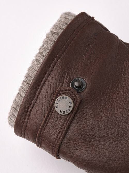 Utsjö gloves, Chestnut