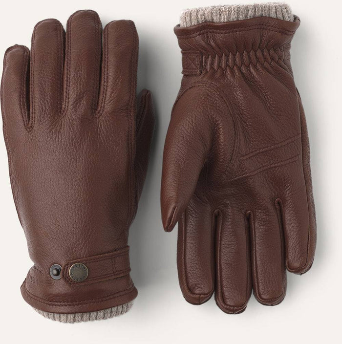 Utsjö gloves, Chestnut-Handsker-Hestra-Motorious Copenhagen