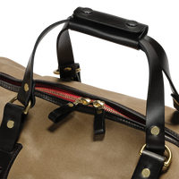 Vintage Canvas Duffle Holdall, Medium, Waxed, Sand-Tasker-Croots England-Motorious Copenhagen