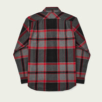 Vintage Flannel Work Shirt, Black/Charcoal/HeatherGrey-Skjorter-Filson 1897-Motorious Copenhagen