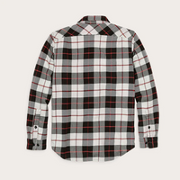 Vintage Flannel Work Shirt, Natural/Charcoal-Skjorter-Filson 1897-Motorious Copenhagen