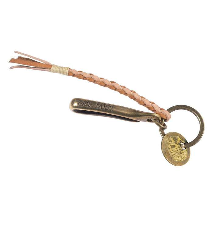 X Key Hook, Natural leather & Brass-Nøgleringe-Eat Dust-Motorious Copenhagen