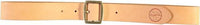 X Leather Belt w/ Bridge Buckle, Natural-Bælter-Eat Dust-Motorious Copenhagen